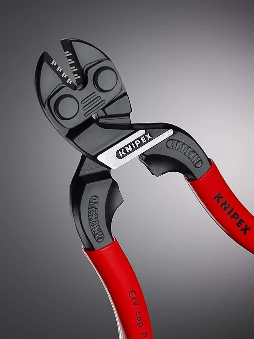 KNIPEX Tools - CoBolt S, Compact Bolt Cutter (7101160), 6 1/4-Inch, Black