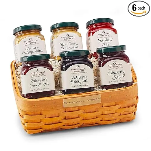 Stonewall Kitchen Stonewall Sampler Gift Basket (6 Piece)