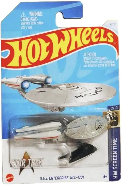 Hot Wheels U.S.S Enterprise NCC-1701, HW Screen Time 2/10