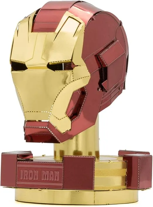 Metal Earth Marvel Iron Man Helmet 3D Metal Model Kit Fascinations