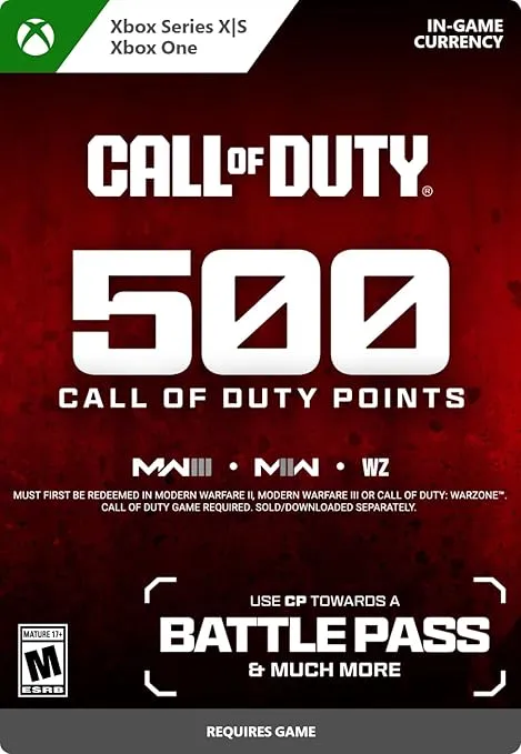 Call of Duty Points - 500 1P - Xbox [Digital Code]