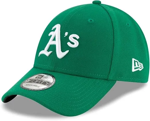 New Era Oakland Athletics MLB 9Forty The League Adjustable Hat - Kelly Green