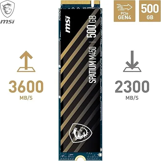 SPATIUM M450 PCIe 4.0 NVMe M.2 500GB