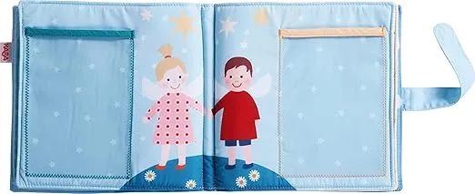 HABA Guardian Angel Baby Photo Album - Machine Washable Holds 8 4x6 Photographs