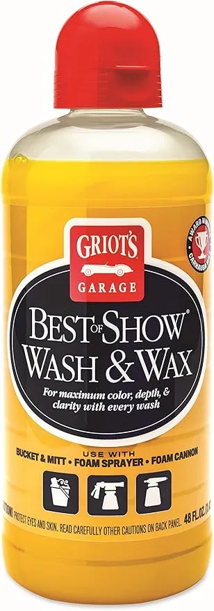 Griot's Garage 10887 Best of Show Wash & Wax 48oz
