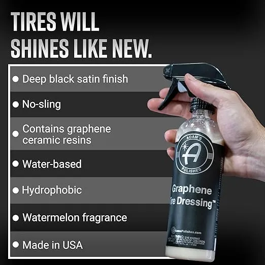 Adam's Polishes Graphene Tire Dressing Kit