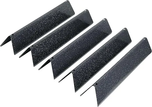 7636 Flavorizer Bars for Weber GS4 Spirit 2 Spirit I 300 Series Spirit E310 S310 E320 S320 Gas Grill with Front Control Knobs,Replacement Part for Weber 69797,5 Pack Porcelain Enameled Flavor Bars