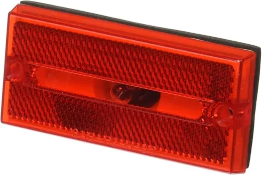 Peterson Manufacturing V132R Red Rectangular Clearance/Side Marker Light