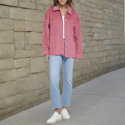 Levi's womens Cotton Corduroy Shirt Shacket (Standard & Plus Sizes)