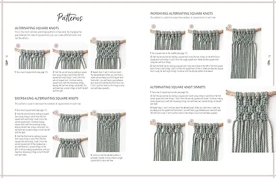 Macrame Christmas: 24 festive projects using easy knotting techniques