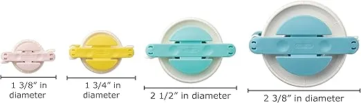 Clover Set Pom Maker, Multiple 4 Count, 8.63 x 5 x 1.38