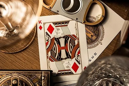 theory11 James Bond 007 Premium Playing Cards - Gold Foil, Official Collectible Deck