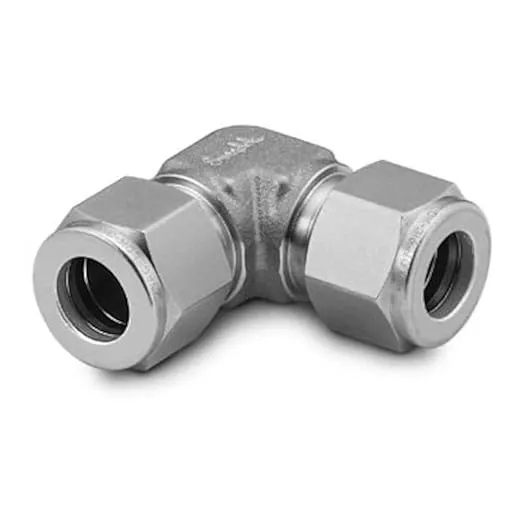 Swagelok SS-400-9 Stainless Steel Tube Fitting Union Elbow, 1/4" Tube OD