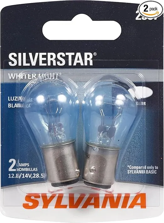 SYLVANIA - 2357 SilverStar Mini Bulb (Contains 2 Bulbs)