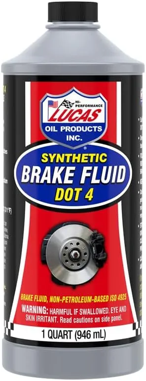 Lucas Oil DOT 4 Synthetic Brake Fluid//Quart