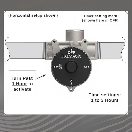 Fire Magic 3 Hour Automatic Barbecue Shut-Off Safety Timer - 3090