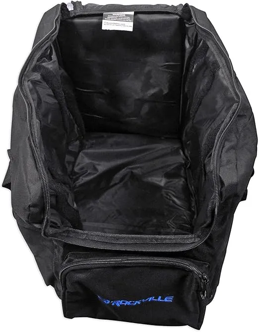 Rockville RLB30 Bag for 4 Slim Par Chauvet/ADJ Lights+Controller+Accessories,Black