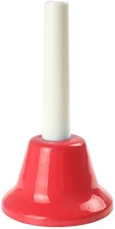 OriGlam 8 Note Diatonic Metal Hand Bells Set Musical Instrument for Kid Children Musical Toy Percussion Instrument