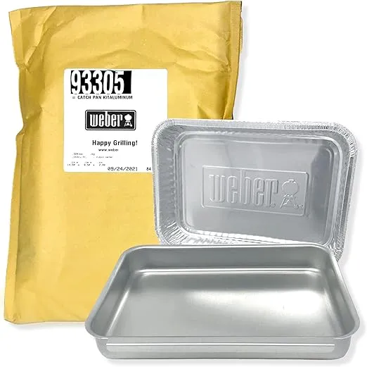 Weber #93305 Aluminum Catch Pan Kit…