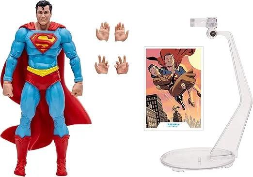 McFarlane Toys DC Multiverse Superman (DC Classic) 7 Inches Action Figure - Iconic Hero in Detailed DC Comics Design