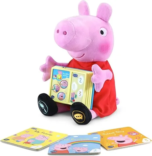 VTech Peppa Pig Read with Me Peppa, Pink
