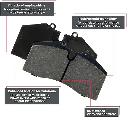 StopTech 309.11820 Sport Brake Pads with Shims and Hardware