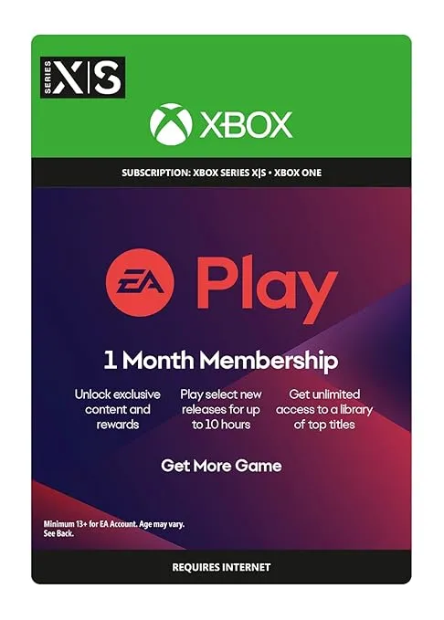 EA Play 1 Month Subscription - Xbox [Digital Code]
