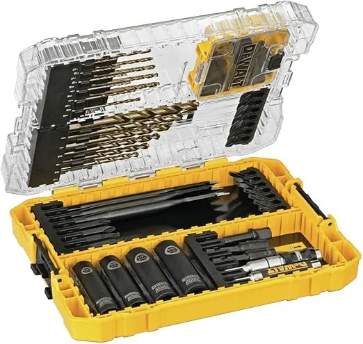 DEWALT DWAMF1265 65 pc. MAC Contractor Set, Yellow