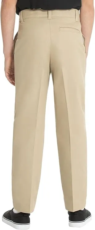 Classroom School Uniforms Big Boys Husky Flat Front Pant