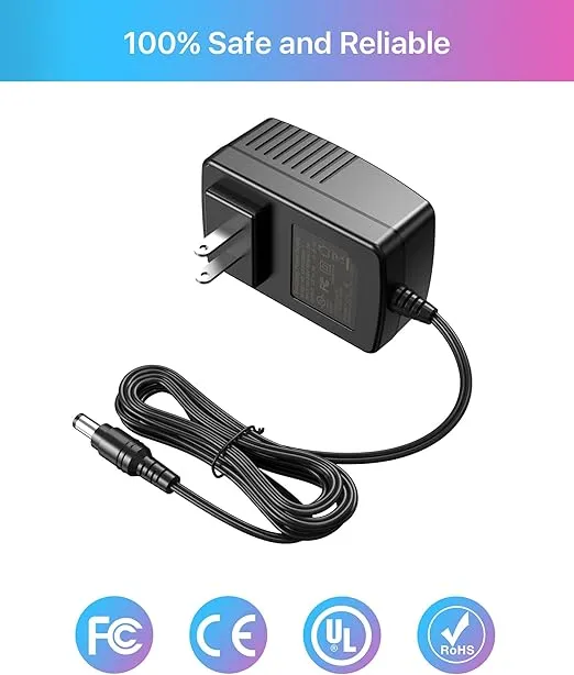 ZOSI DC 12V 2A 2000MA US CCTV Power Supply Adapter for Home Security Camera Surveillance System