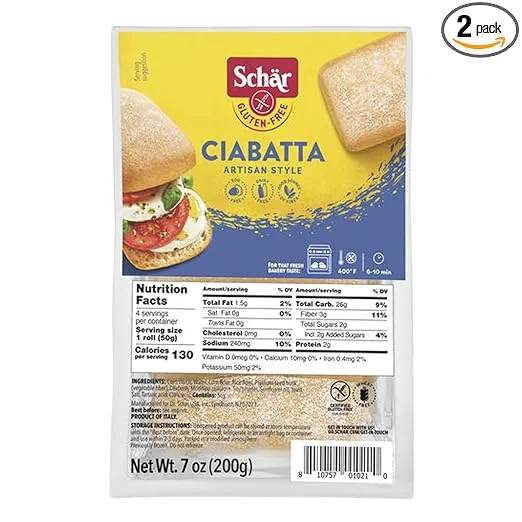 Schar Ciabatta [2 Pack]