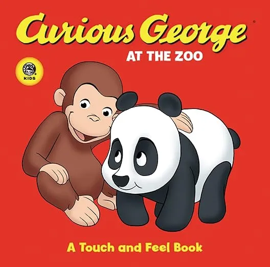 Curious George at the Zoo: A Touch and Feel Book