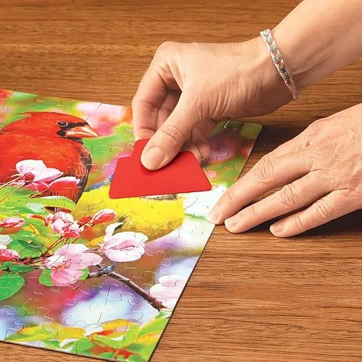 RoseArt Jigsaw Puzzle Glue with Applicator - Saves, Laminates and Preserves Finished Jigsaw Puzzles - Easy to Apply, Dries Quick, Clear & Bright