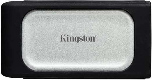 Kingston XS2000 500G High Performance Portable SSD with USB-C | Pocket-sized | USB 3.2 Gen 2x2 | External Solid State Drive | Up to 2000MB/s | SXS2000/500G