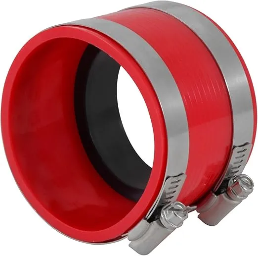 Spectre Performance 8772 3-3/2.5" Intake Coupler , Red, 1 Count (Pack of 1)