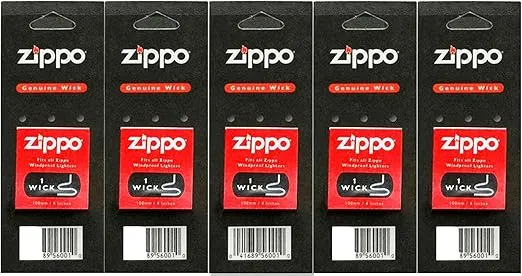 5 Zippo Wicks