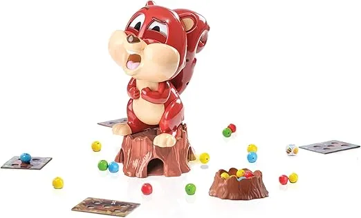 Chompin' Charlie Game - Feed The Squirrel Acorns and Race to Collect Them When They Scatter by Goliath