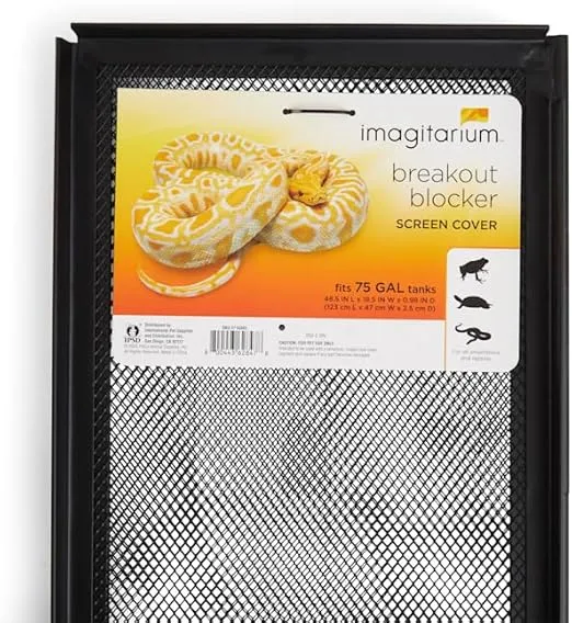 imagitarium Terrarium Screen Cover, 75 Gallon