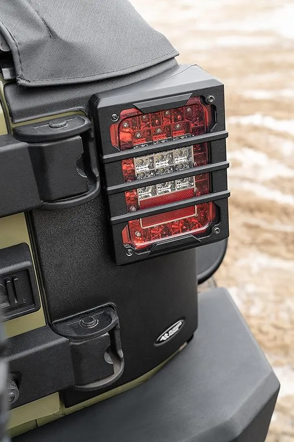 Rugged Ridge | Rear Corner Body Armor | 11651.76 | Fits 2007-2018 Jeep Wrangler JK 2-Door