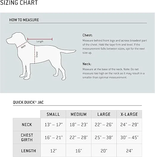 Carhartt Quick Duck Jac, Pet Dog Vest, Water Repellent Canvas, Brown, Large