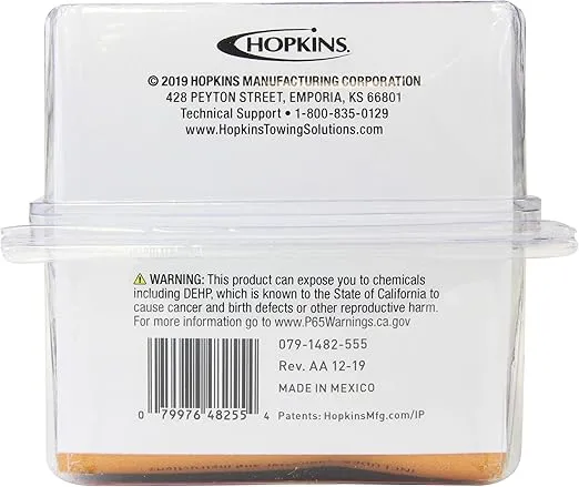 Hopkins Towing Solutions 48255 25' 4 Wire Flat Trailer Side Y-Harness Connector