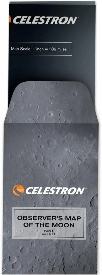 Celestron Observer’s Map of The Moon