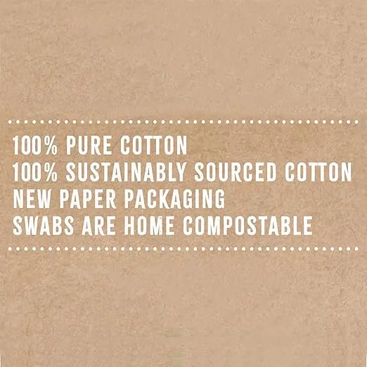Q-Tips Cotton Swabs Organic Pack - 400ct