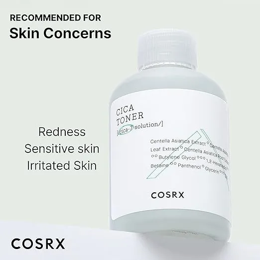 COSRX Pure Fit CICA Toner, 150ml / 5.07 fl.oz | Soothing Korean Toner for Sensitive Skin | Centella Asiatica Facial Toning Water | Korean Skin Care, Not Tested on Animals, Sulfates Free, Paraben Free