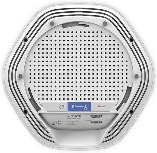 Linksys Business AC2600 WiFi Cloud Managed Access Point with Remote Centralized Management & Real-Time Insights On Network Activity, 802.11AC, Poe (LAPAC2600C)