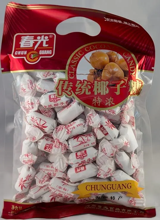 Chun Guang Classic Creamy Coconut Candy 250g 8.8 oz 36 pcs From China