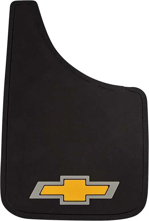 Plasticolor Chevy Gold Bowtie Easy Fit Mud Guard - Set of 2