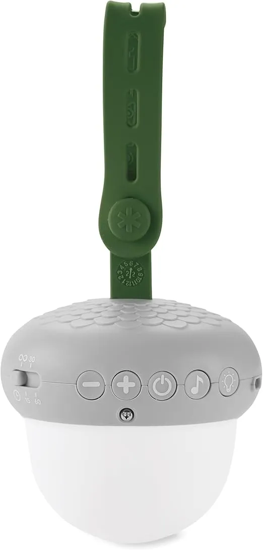 Skip Hop Portable Baby Sleep Sound Machine, Glow with Me Acorn