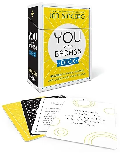 You Are a Badass® Deck: 60 Cards to Inspire, Empower, and Lovingly Kick You in the Rear