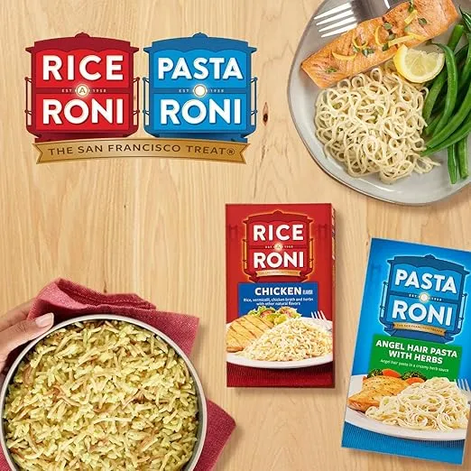 Pasta Roni, Four Cheese Corkscrew Pasta, 6oz Boxes (12 Pack)